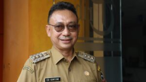 Pesta kembang api Imlek terpusat di Jalan Gajah Mada Pontianak