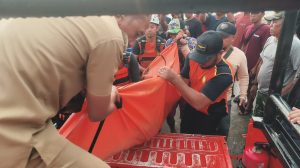 evakuasi korban tenggelam Sambas