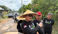 Jalan Ujung Pandang 2 rusak parah di Kubu Raya