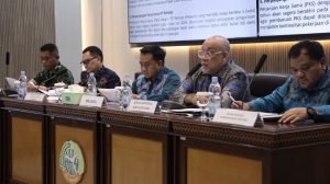 Rapat koordinasi proyek SPALD-T Kota Pontianak di Aula Bapperida