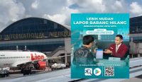 Layanan aplikasi LOFIA di Bandara Supadio untuk pelaporan barang hilang.