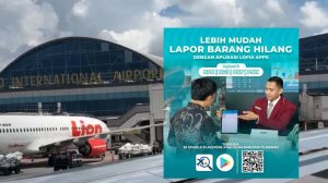 Layanan aplikasi LOFIA di Bandara Supadio untuk pelaporan barang hilang.