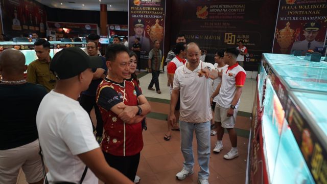 Wali Kota Pontianak Edi Kamtono saat menghadiri Festival Oriental Khatulistiwa 2026.