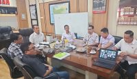 Rapat pengawasan harga TBS sawit yang dipimpin Ditreskrimsus Polda Kalbar bersama pemangku kepentingan sektor perkebunan.