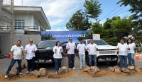 Toyota New Hilux 2026 saat sesi test drive di Pontianak