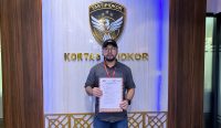 Stevanus Babaro melaporkan dugaan korupsi pasokan batu bara ke Kortastipidkor Polri