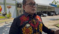 Bupati Sujiwo memberikan keterangan terkait 84 titik api karhutla di Kubu Raya
