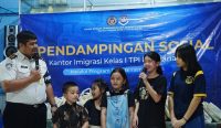 Imigrasi Pontianak kunjungi Panti Asuhan Bunda Pengharapan Kubu Raya