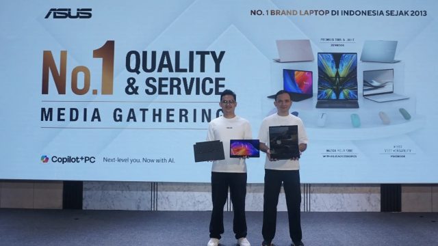 ASUS memperkenalkan laptop AI terbaru dan program No.1 Quality & Service 2026 di Pontianak