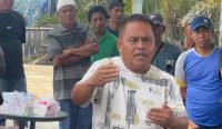 Nelayan Sungai Kakap menyampaikan keluhan mengenai sulitnya memperoleh BBM subsidi saat sidak BPH Migas di SPBN Benteng.