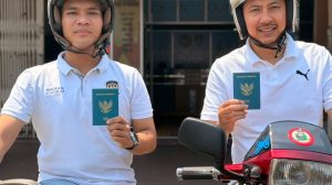PASPORIA Gaspol Imigrasi Pontianak bersama ratusan rider Kalbar
