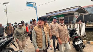 Gubernur Kalbar Ria Norsan meninjau karhutla di Ketapang dan Kayong Utara