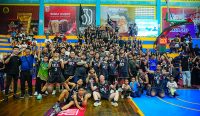 HFX Basketball menghadapi Benua Akcaya Warrior pada final kategori senior putra Walikota Cup Pontianak 2026 Season 2.