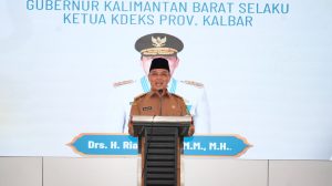 Gubernur Kalimantan Barat Ria Norsan membahas penguatan ekonomi dan keuangan syariah di Kalimantan Barat.