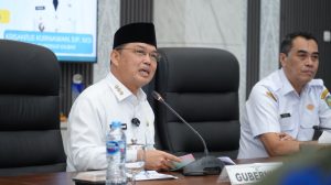 Ria Norsan rapat bersama tujuh pakar bahas mitigasi karhutla Kalbar.