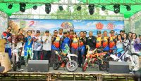 Sebanyak 1.100 rider mengikuti Singkawang Trail Wisata 2026 di Pantai Pak Lotay, Singkawang.