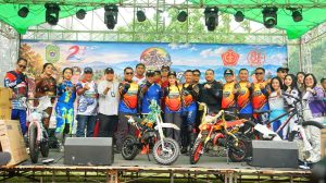 Sebanyak 1.100 rider mengikuti Singkawang Trail Wisata 2026 di Pantai Pak Lotay, Singkawang.